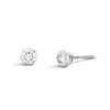 Thumbnail Image 1 of 1/2 CT. T.W. Certified Lab-Grown Diamond Solitaire Stud Earrings in 10K White Gold (F/VS2)