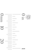 Thumbnail Image 2 of 1/2 CT. T.W. Certified Lab-Grown Diamond Solitaire Stud Earrings in 10K White Gold (F/VS2)