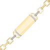 Thumbnail Image 2 of 1/4 CT. T.W. Diamond ID Bracelet in 10K Gold - 8.5"
