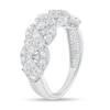 Thumbnail Image 2 of 7/8 CT. T.W. Multi-Diamond Multi-Row Band in 10K White Gold