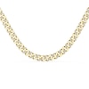 Thumbnail Image 1 of 3 CT. T.W. Certified Lab-Grown Diamond Curb Chain Necklace in 10K Gold (F/VS2) - 22"