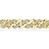 Thumbnail Image 2 of 3 CT. T.W. Certified Lab-Grown Diamond Curb Chain Bracelet in 10K Gold (F/VS2) - 8.5"