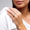 Thumbnail Image 2 of 3 CT. T.W. Pear-Shaped Certified Lab-Grown Diamond Frame Engagement Ring in 14K Gold (F/VS2)