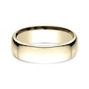Thumbnail Image 3 of 6.5mm Comfort-Fit Euro Engravable Wedding Band in 10K Gold (1-2 Lines)