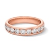 Thumbnail Image 1 of 1-1/2 CT. T.W. Certified Lab-Grown Diamond Channel-Set Band in 10K Rose Gold (F/VS2)