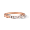 Thumbnail Image 4 of 1/2 CT. T.W. Diamond Anniversary Band in 14K Rose Gold
