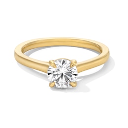 1 CT. Certified Lab-Grown Diamond Solitaire Engagement Ring in 14K Gold (F/VS2)