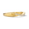 Thumbnail Image 3 of 1/15 CT. T.W. Diamond Split Contour Band in 14K Gold