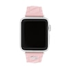 Thumbnail Image 1 of Ladies' Coach Apple Watch Straps Pink Interchangeable Replacement Band Smart Watch Attachment (Model: 14700297)