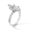 Thumbnail Image 3 of 4-1/2 CT. T.W. Marquise-Cut Certified Lab-Grown Diamond Engagement Ring in Platinum (F/VS2)