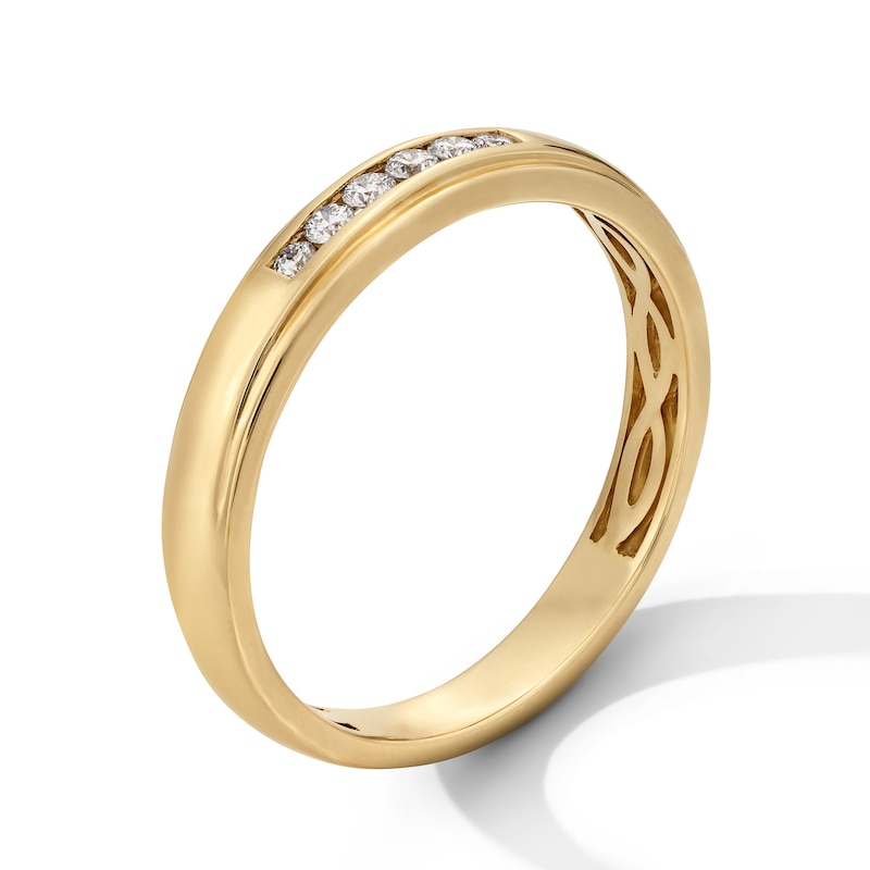 Main Image 3 of 1 CT. T.W. Certified Lab-Grown Diamond Cushion Frame Wedding Ensemble in 10K Gold (F/SI2)