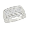 Thumbnail Image 1 of 5/8 CT. T.W. Multi-Diamond Fashion Ring in Sterling Silver