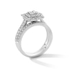 Thumbnail Image 3 of 1-1/5 CT. T.W. Princess-Cut Diamond Bridal Set in 14K White Gold