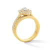 Thumbnail Image 3 of 1-1/5 CT. T.W. Pear-Shaped Diamond Bridal Set in 14K Gold