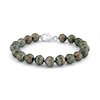 Thumbnail Image 1 of 8.0-11.5mm Tahitian Cultured Pearl Bracelet Strand in Sterling Silver - 8.0"