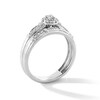Thumbnail Image 4 of 1/3 CT. T.W. Certified Lab-Grown Diamond Frame Bridal Set in 10K White Gold (F/SI2)