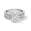 Thumbnail Image 1 of 2.43 CT. T.W. Certified Lab-Grown Diamond Three-Piece Bridal Set in 14K White Gold (F/VS2)