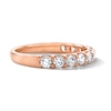 Thumbnail Image 4 of 5/8 CT. T.W. Diamond Anniversary Band in 10K Rose Gold