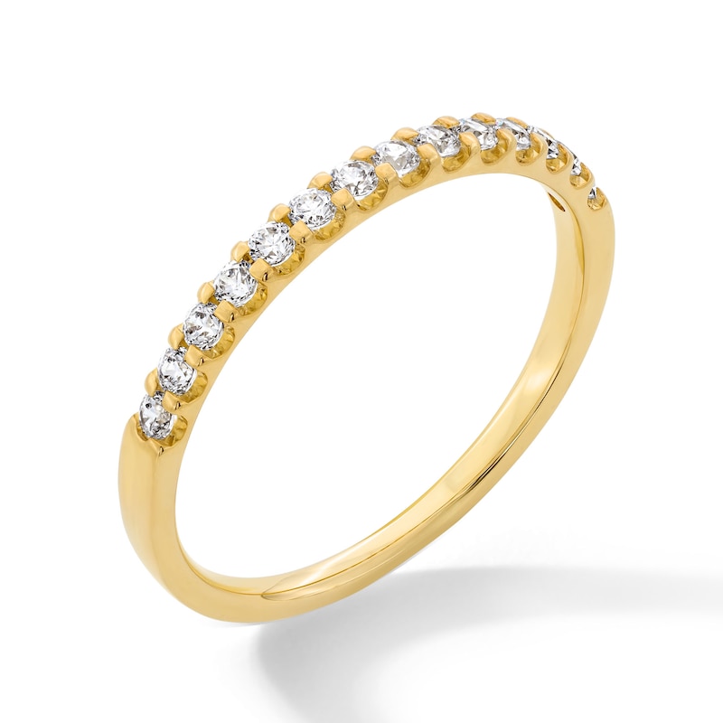 Main Image 2 of 1/4 CT. T.W. Certified Diamond Band in 14K Gold (I/SI2)