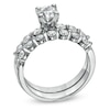 Thumbnail Image 2 of Previously Owned - 1-3/4 CT. T.W. Diamond Soldered Bridal Set in 14K White Gold