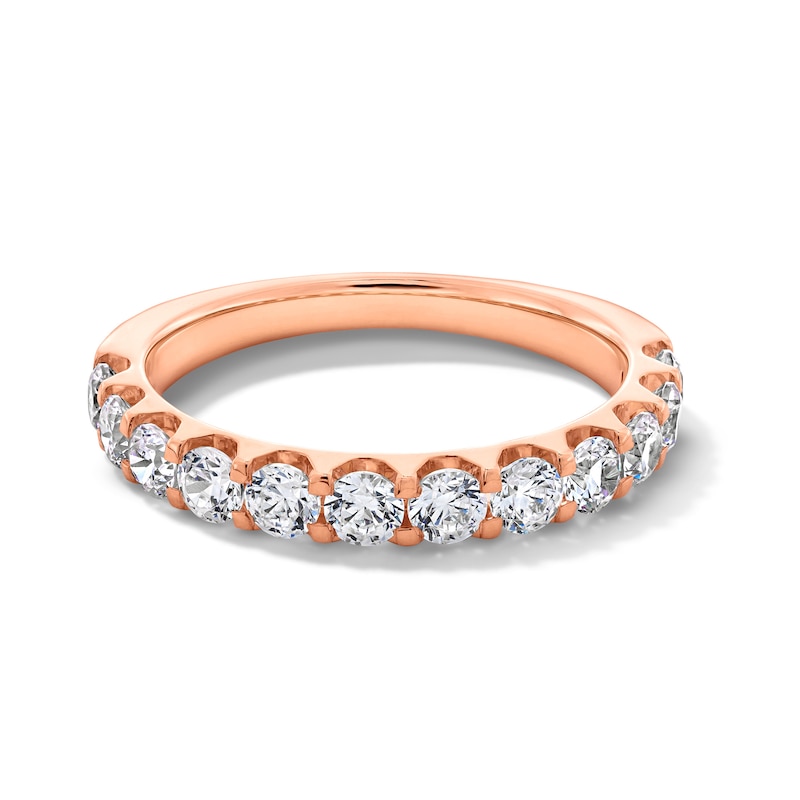 Main Image 1 of 1 CT. T.W. Diamond Contemporary Band in 14K Rose Gold (I/I2)