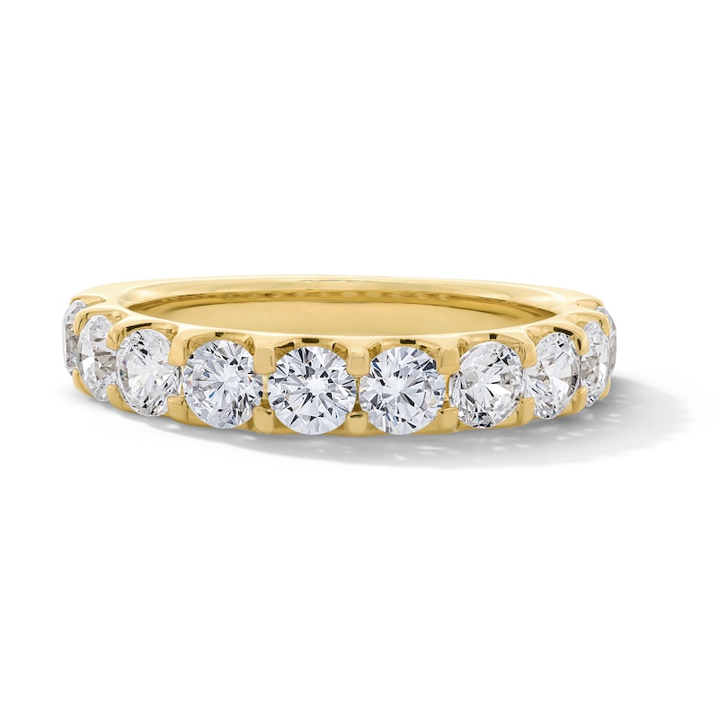 Main Image 1 of 1-1/2 CT. T.W. Certified Lab-Grown Diamond Anniversary Band in 14K Gold (F/VS2)