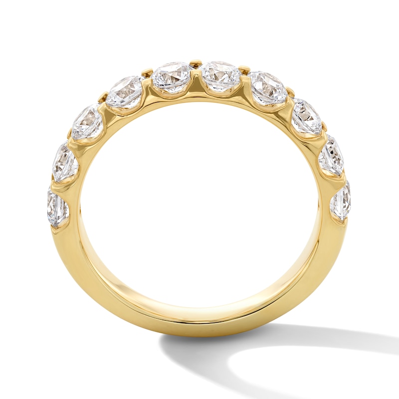 Main Image 2 of 1-1/2 CT. T.W. Certified Lab-Grown Diamond Anniversary Band in 14K Gold (F/VS2)