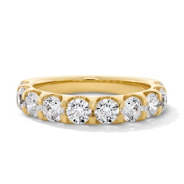 2 CT. T.W. Certified Lab-Grown Diamond Anniversary Band in 14K Gold (F/VS2)