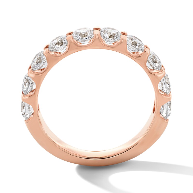 Main Image 2 of 2 CT. T.W. Certified Lab-Grown Diamond Anniversary Band in 14K Rose Gold (F/VS2)