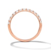 Thumbnail Image 3 of 3/8 CT. T.W. Diamond Anniversary Band in 10K Rose Gold