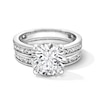 Thumbnail Image 1 of 5 CT. T.W. Certified Lab-Grown Diamond Bridal Set in 14K White Gold (F/VS2)