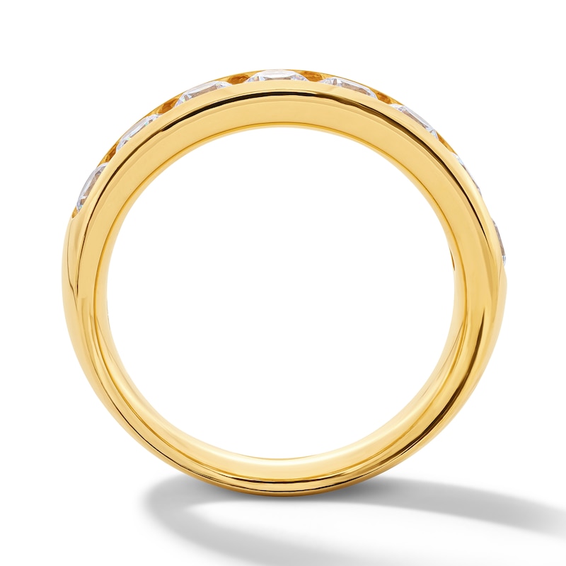 Main Image 2 of 2 CT. T.W. Certified Lab-Grown Diamond Channel-Set Band in 10K Gold (F/VS2)