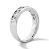 Thumbnail Image 3 of 2 CT. T.W. Certified Lab-Grown Diamond Channel-Set Band in 10K White Gold (F/VS2)