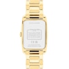 Thumbnail Image 3 of Ladies' Coach Reese Crystal Accent Gold-Tone IP Watch with Rectangular White Dial (Model: 14504316)