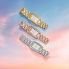 Thumbnail Image 5 of Ladies' Coach Reese Crystal Accent Gold-Tone IP Watch with Rectangular White Dial (Model: 14504316)
