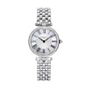 Thumbnail Image 1 of Ladies' Frederique Constant Art Deco 3/8 CT. T.W. Diamond Watch with Mother-of-Pearl Dial (Model: FC-200MPW2ARD6B)