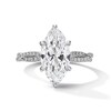 Thumbnail Image 1 of 3-1/3 CT. T.W. Marquise-Cut Certified Lab-Grown Diamond Engagement Ring in 14K White Gold (F/VS2)