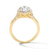 Thumbnail Image 3 of 2-1/2 CT. T.W. Oval Certified Lab-Grown Diamond Frame Engagement Ring in 14K Gold (F/VS2)