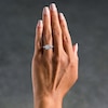 Thumbnail Image 2 of 3-1/3 CT.T.W. Certified Lab-Grown Diamond Engagement Ring in 14K White Gold (F/VS2)