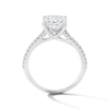 Thumbnail Image 3 of 2-1/4 CT. T.W. Princess-Cut Certified Lab-Grown Diamond Engagement Ring in 14K White Gold (F/VS2)