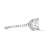 Thumbnail Image 4 of 2-1/4 CT. T.W. Princess-Cut Certified Lab-Grown Diamond Engagement Ring in 14K White Gold (F/VS2)