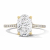 Thumbnail Image 1 of 2-1/4 CT. T.W. Oval Certified Lab-Grown Diamond Engagement Ring in 14K Gold (F/VS2)