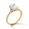Thumbnail Image 5 of 2-1/4 CT. T.W. Oval Certified Lab-Grown Diamond Engagement Ring in 14K Gold (F/VS2)