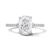 Thumbnail Image 1 of 2-1/4 CT. T.W. Oval Certified Lab-Grown Diamond Engagement Ring in 14K White Gold (F/VS2)