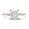 Thumbnail Image 1 of 2-1/4 CT. T.W. Princess-Cut Certified Lab-Grown Diamond Engagement Ring in 14K Gold (F/VS2)
