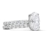 Thumbnail Image 4 of Vera Wang Love 5-1/5 CT. T.W. Oval Certified Lab-Grown Diamond Bridal Set in 14K White Gold (F/VS2)