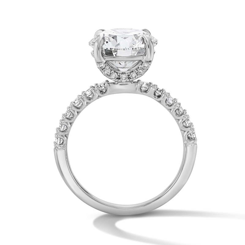 Main Image 3 of 4-1/2 CT. T.W. Certified Lab-Grown Diamond Engagement Ring in 14K White Gold (F/VS2)