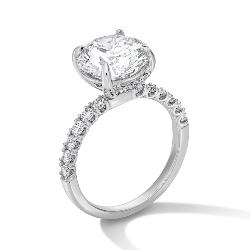 Main Image 5 of 4-1/2 CT. T.W. Certified Lab-Grown Diamond Engagement Ring in 14K White Gold (F/VS2)