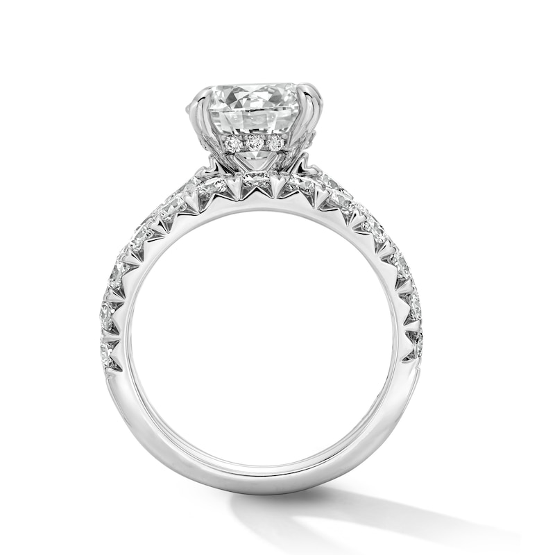 Main Image 2 of 5 CT. T.W. Certified Lab-Grown Diamond Bridal Set in 14K White Gold (F/VS2)