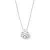 Thumbnail Image 1 of 2 CT. T.W. Certified Lab-Grown Diamond Solitaire Pendant in 14K White Gold (F/VS2)
